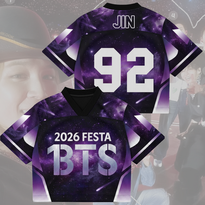 BTS Festa 2026 Concert Mix Mesh Jersey Fan Edition