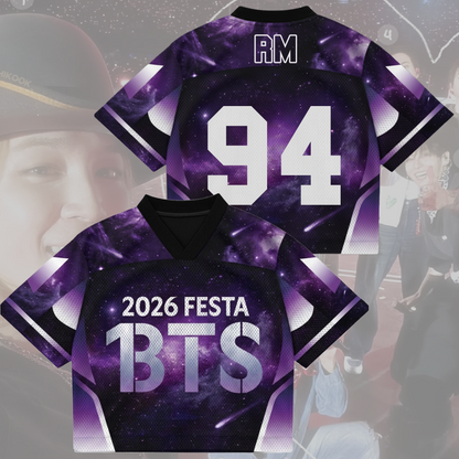 BTS Festa 2026 Concert Mix Mesh Jersey Fan Edition