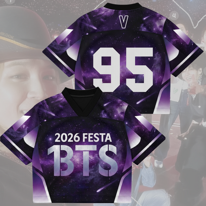 BTS Festa 2026 Concert Mix Mesh Jersey Fan Edition