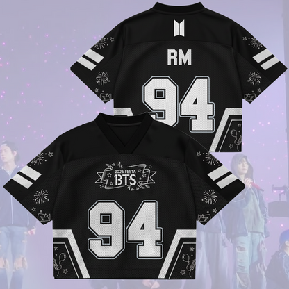Ecstasy BTS Festa 13th Anniversary Happy Arirang Tour Mix Mesh Jersey