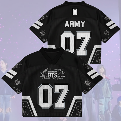 Ecstasy BTS Festa 13th Anniversary Happy Arirang Tour Mix Mesh Jersey