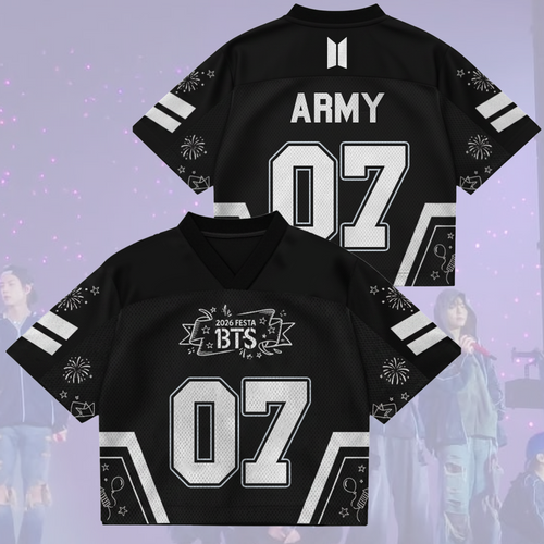Ecstasy BTS Festa 13th Anniversary Happy Arirang Tour Mix Mesh Jersey