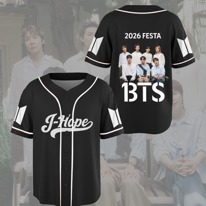 BTS Festa 13 Years Baseball Jersey Army Edition