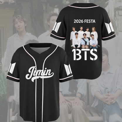 BTS Festa 13 Years Baseball Jersey Army Edition