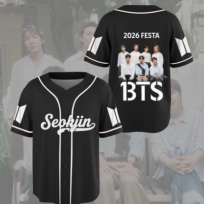 BTS Festa 13 Years Baseball Jersey Army Edition