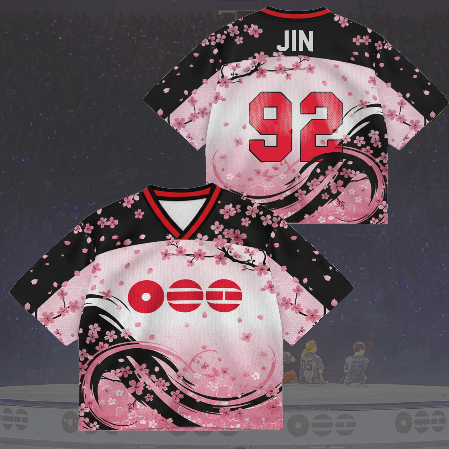 BTS Arirang World Tour Jersey - Sakura Mix Mesh