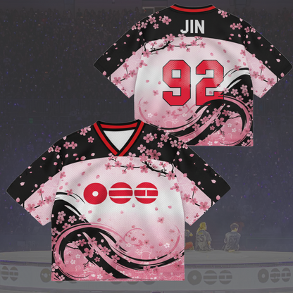 BTS Arirang World Tour Jersey - Sakura Mix Mesh