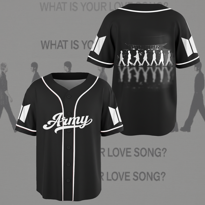 Seven Shadows BTS Crosswalk Baseball Jersey Fan Edition