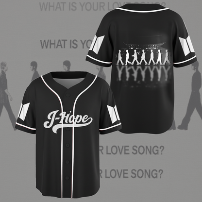 Seven Shadows BTS Crosswalk Baseball Jersey Fan Edition