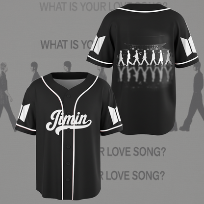 Seven Shadows BTS Crosswalk Baseball Jersey Fan Edition