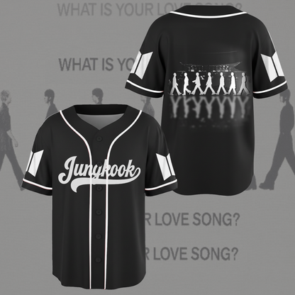 Seven Shadows BTS Crosswalk Baseball Jersey Fan Edition