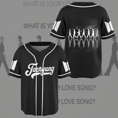Seven Shadows BTS Crosswalk Baseball Jersey Fan Edition