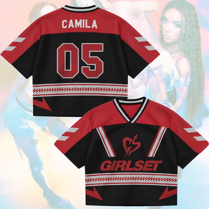 Tweak GIRLSET Mixed Mesh Jersey Gift For Fans