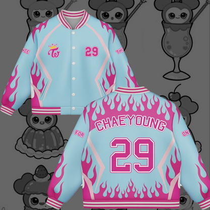 WAVESTEEᵀᴹ This is Four Tour Baseball Jacket Twice Winter Collection