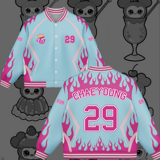 WAVESTEEᵀᴹ This is Four Tour Baseball Jacket Twice Winter Collection