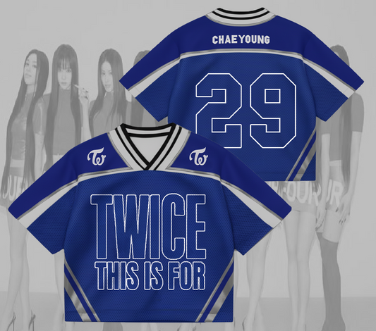 Twice Queen This Is For Tour Mixed Mesh Jersey Gift For Fans