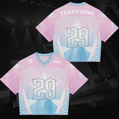 WAVESTEEᵀᴹ Twice One In a Milion 10th Anniversary Mixed Mesh Jersey