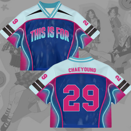 WAVESTEEᵀᴹ The Future Softline Twice This is For Tour Mixed Mesh Jersey