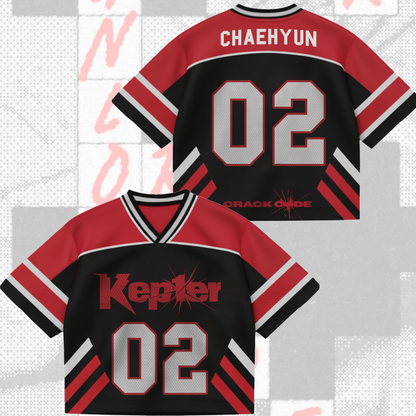 Kep1er Crack Code  Album Mixed Mesh Jersey Gift For Fans
