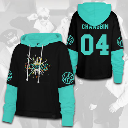 Stray Kids This & That Album Shortstop Hoodie Cool Gift For Fans