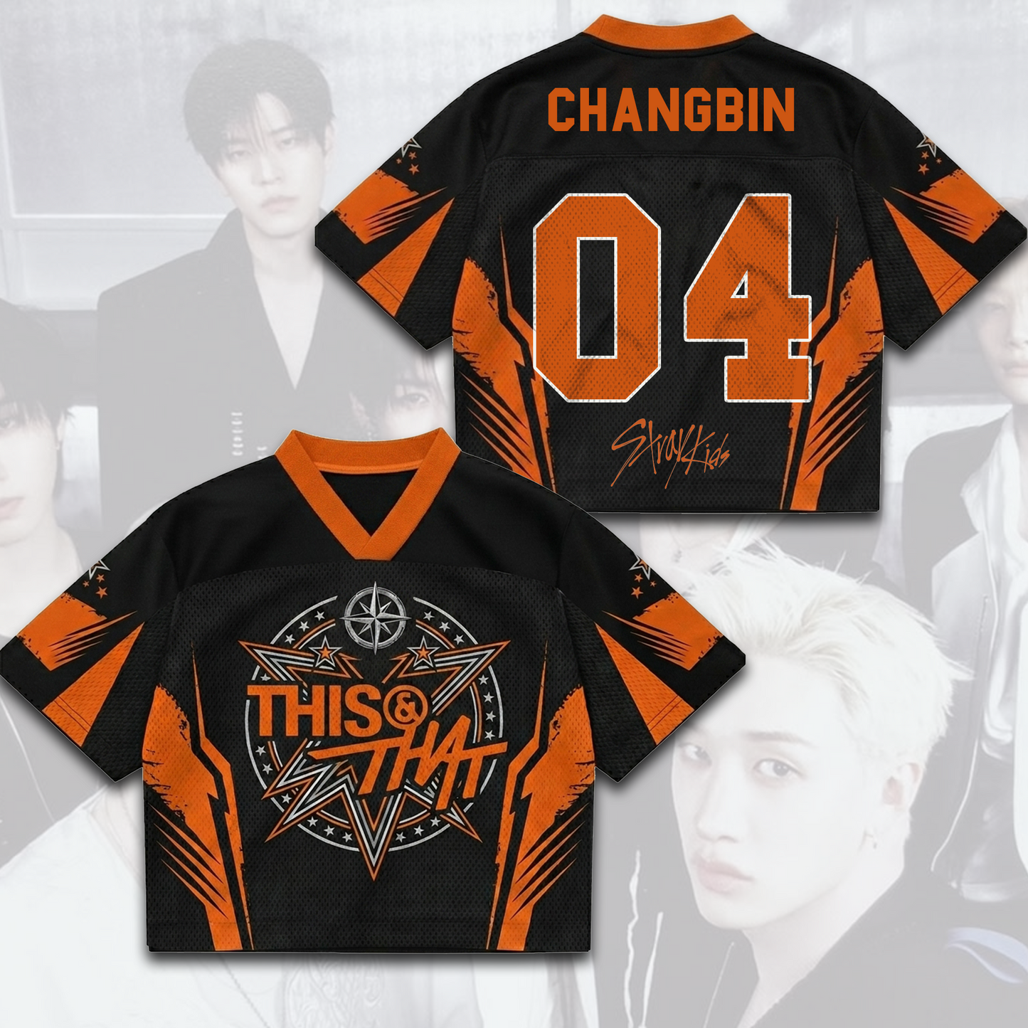Energetic Stray Kids This That Album Mixed Mesh Jersey Perfect Fan Gift