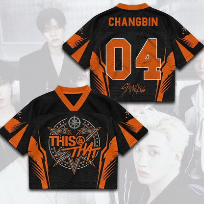 Energetic Stray Kids This That Album Mixed Mesh Jersey Perfect Fan Gift