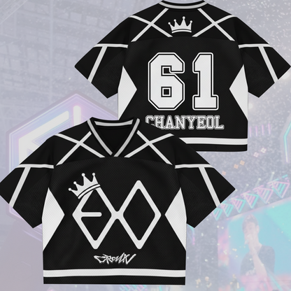 EXO 2026 World Tour Mixed Mesh Jersey Gift For Lovers