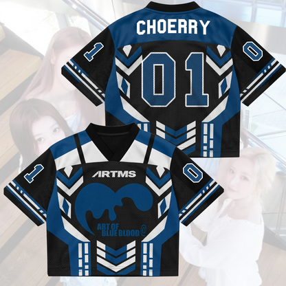 Bold Art Of Blue Blood Tour ARTMS Mixed-Mesh-Trikot Geschenk für Fans