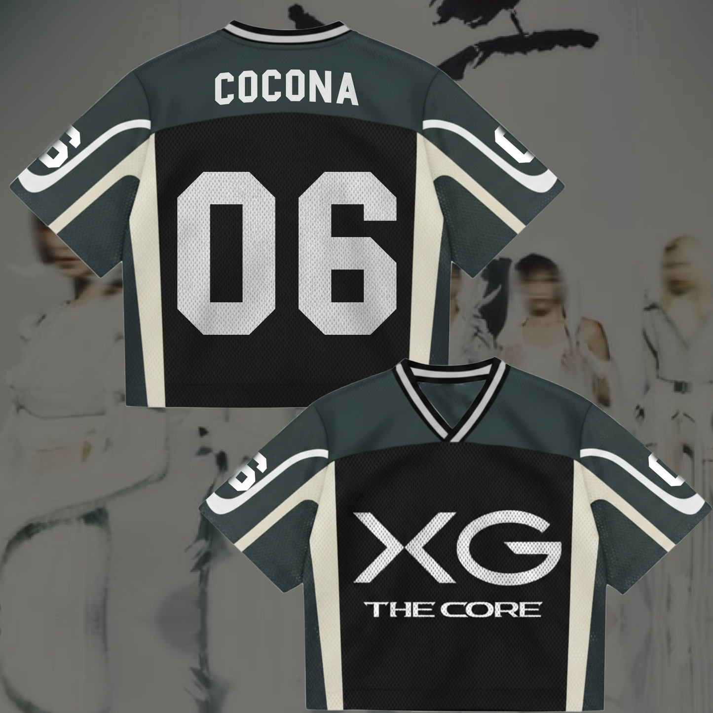 XG The Core Album Mixed Mesh Jersey Gift For ALPHAZ