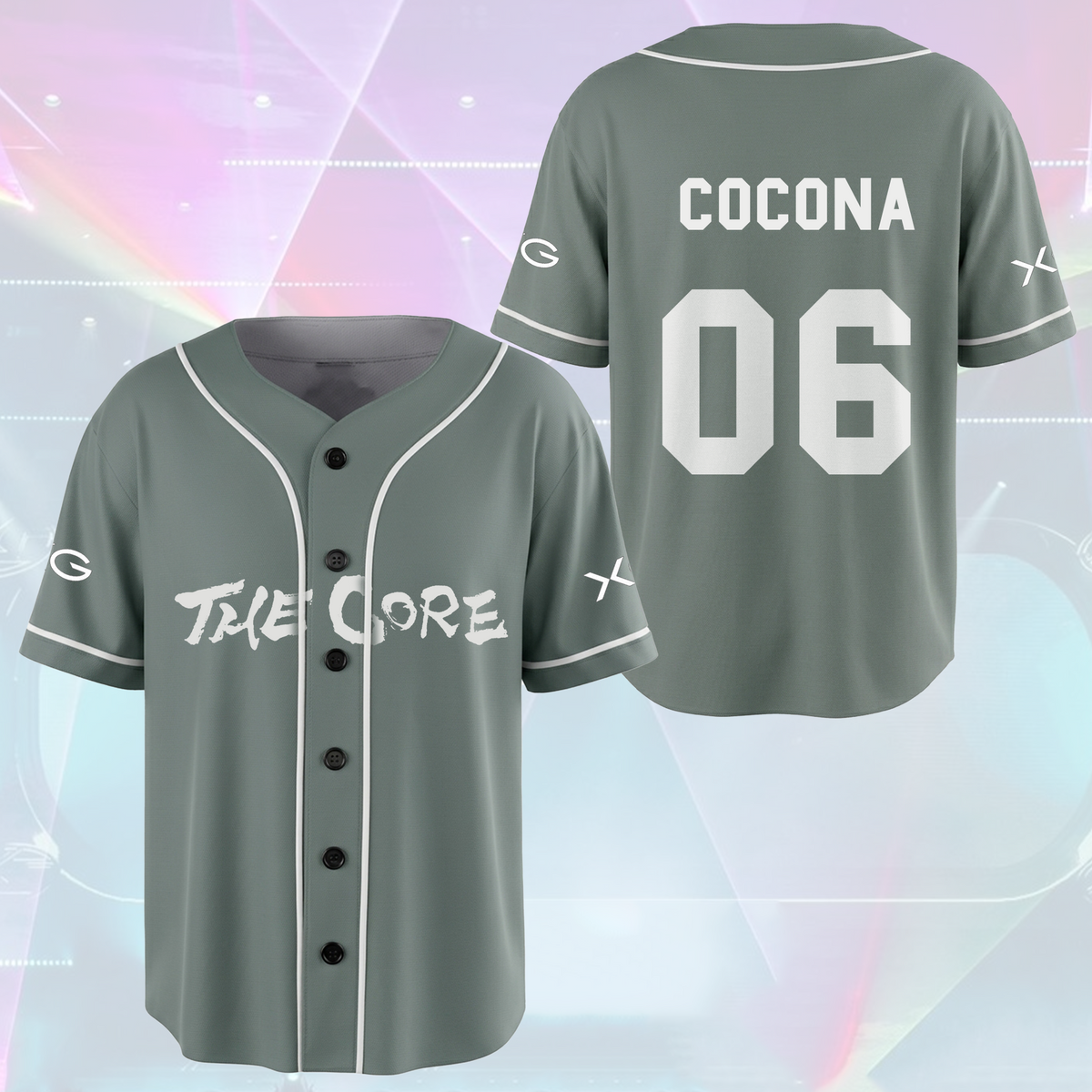 Midnight XG The Core World Tour Baseball Jersey Gift For Fans