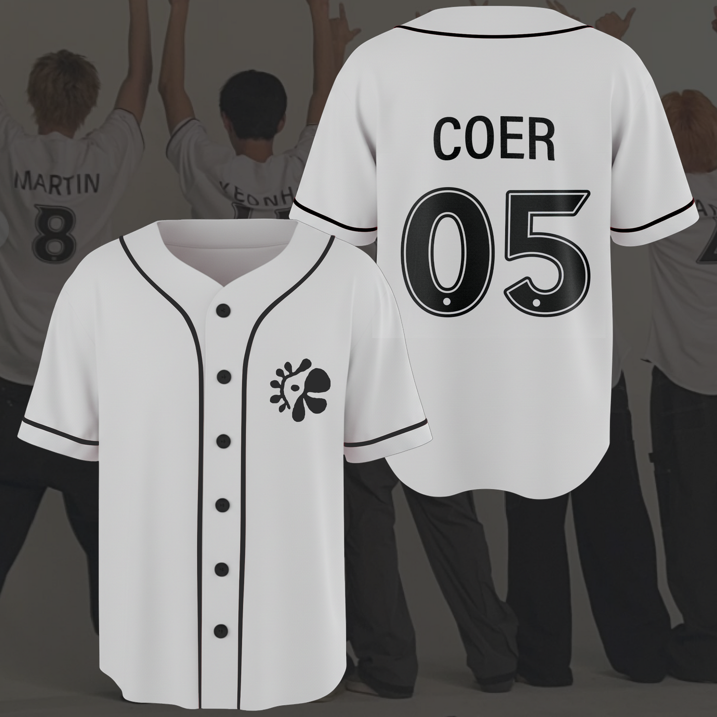 Cortis Uniform Put Your Phone Down Tour Baseball Jersey Fan Edition
