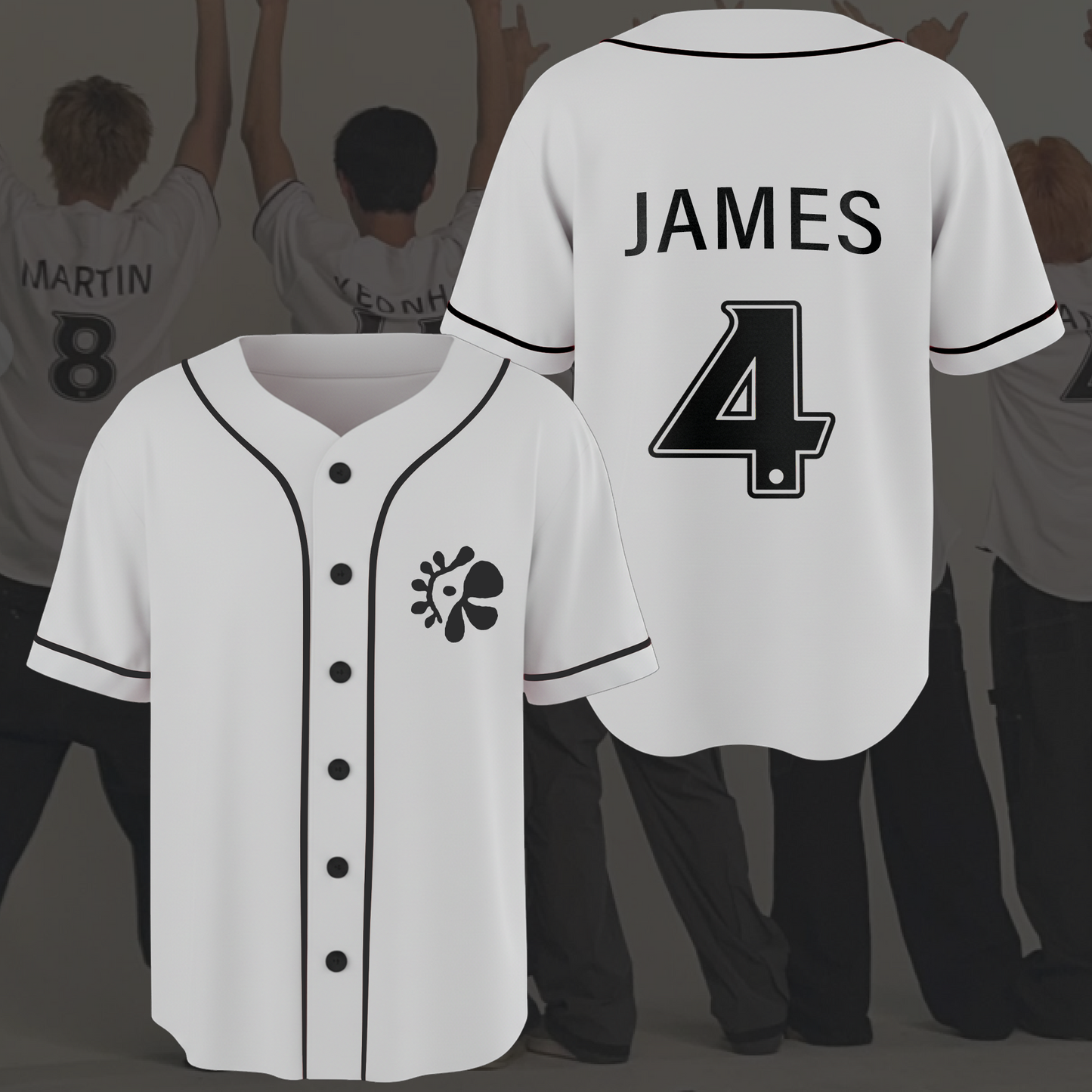 Cortis Uniform Put Your Phone Down Tour Baseball Jersey Fan Edition