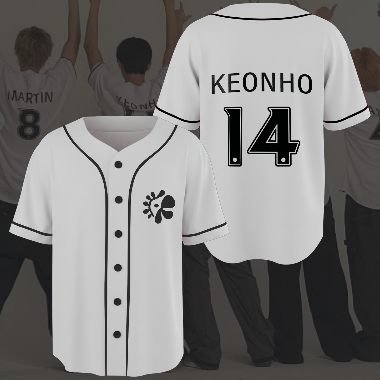 Cortis Uniform Put Your Phone Down Tour Baseball Jersey Fan Edition