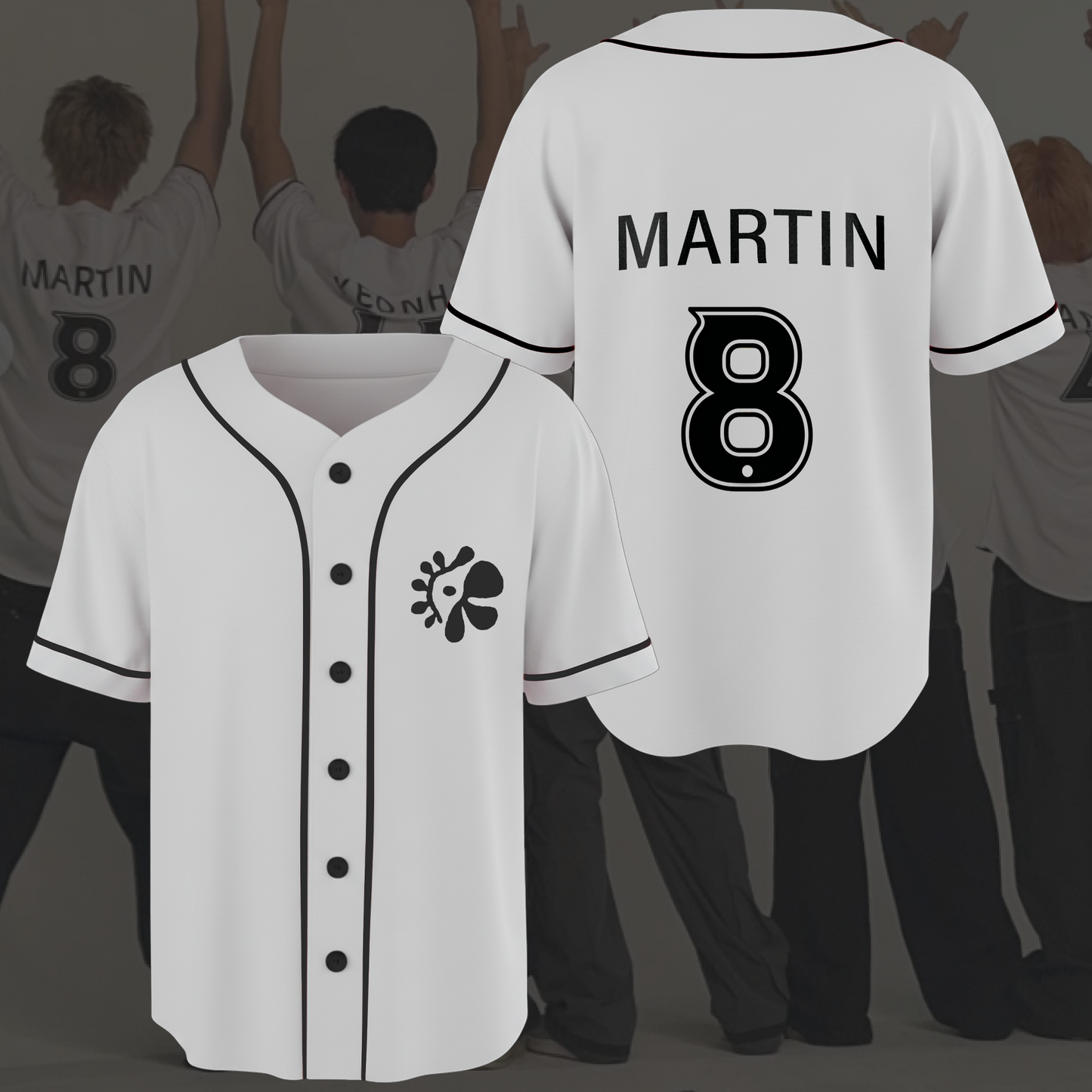 Cortis Uniform Put Your Phone Down Tour Baseball Jersey Fan Edition