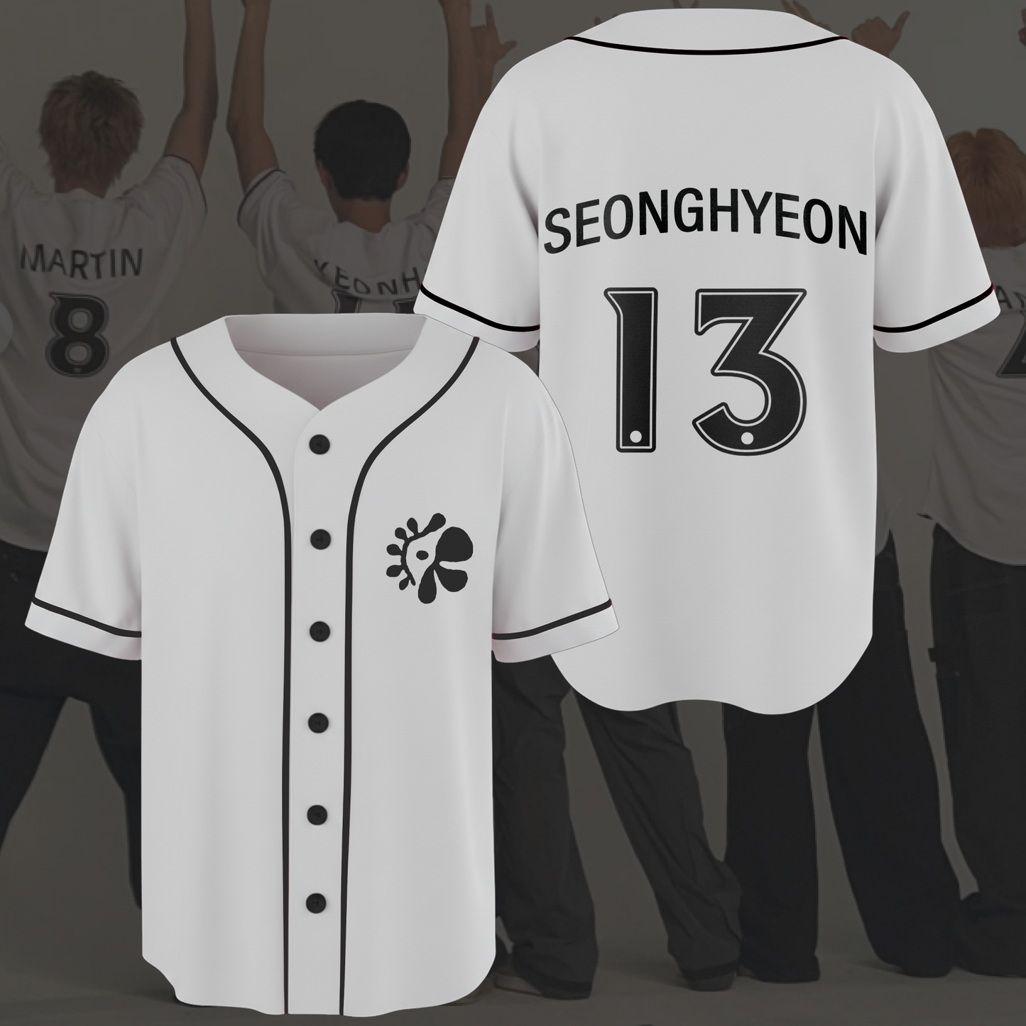 Cortis Uniform Put Your Phone Down Tour Baseball Jersey Fan Edition