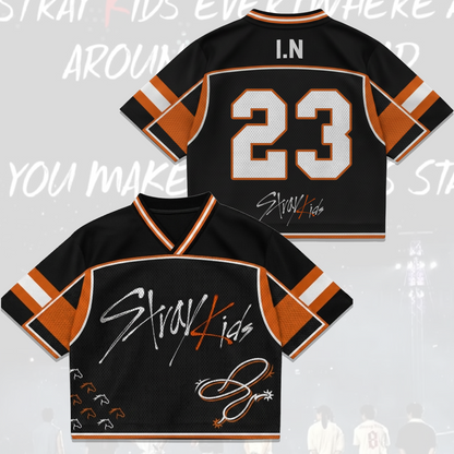 Wild West Horizon Stray Kids Concert Mixed Mesh Jersey Fan Editon