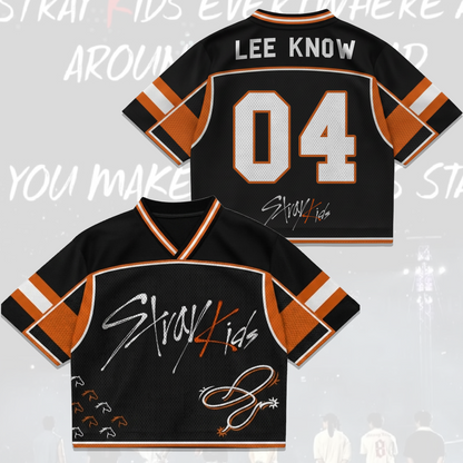 Wild West Horizon Stray Kids Concert Mixed Mesh Jersey Fan Editon