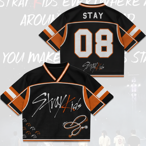 Wild West Horizon Stray Kids Concert Mixed Mesh Jersey Fan Editon