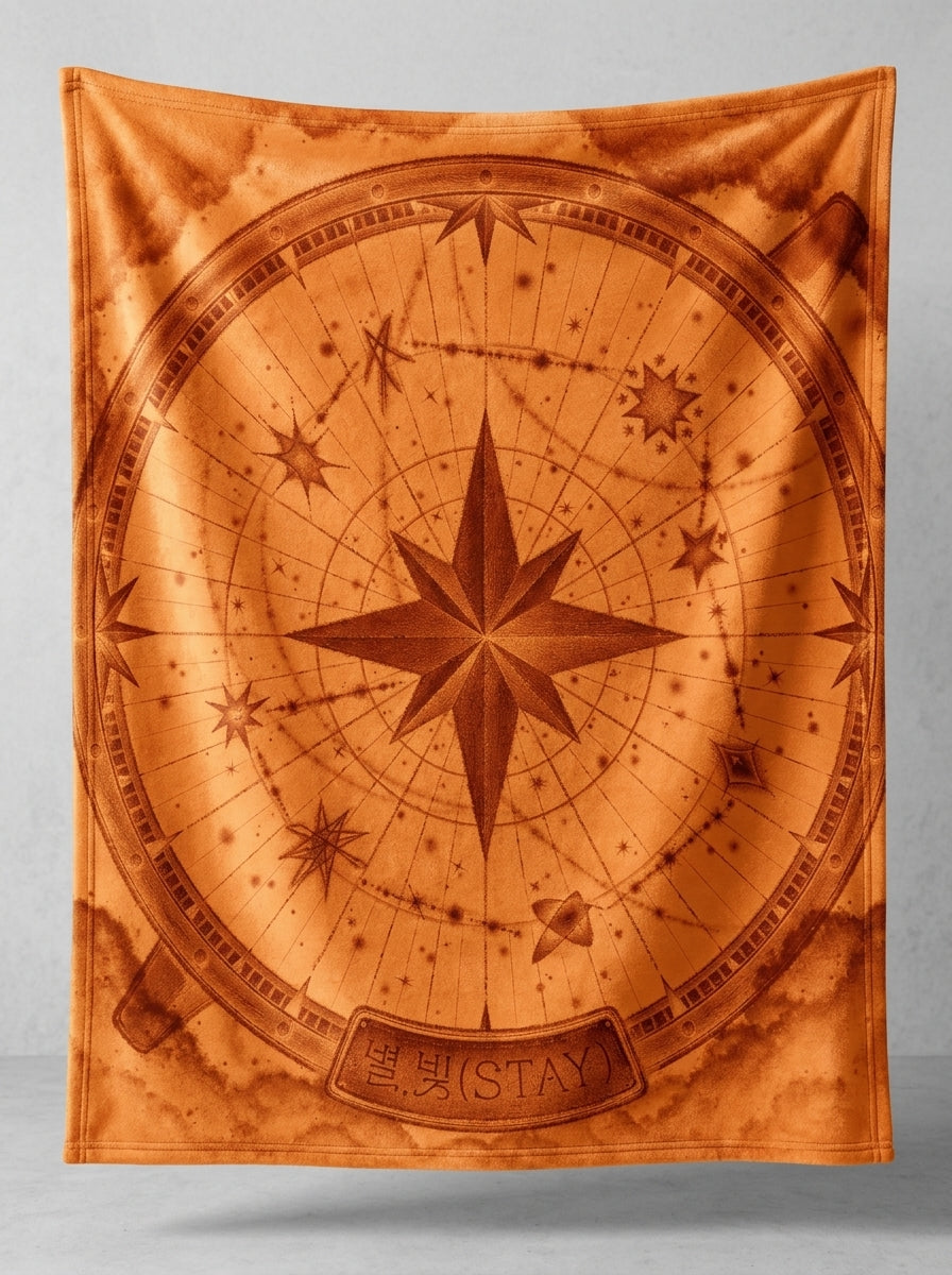 BTS Fan-Fleecedecke mit Gruppenfoto-Design, weiches K-Pop-Wohnaccessoire als Geschenk
