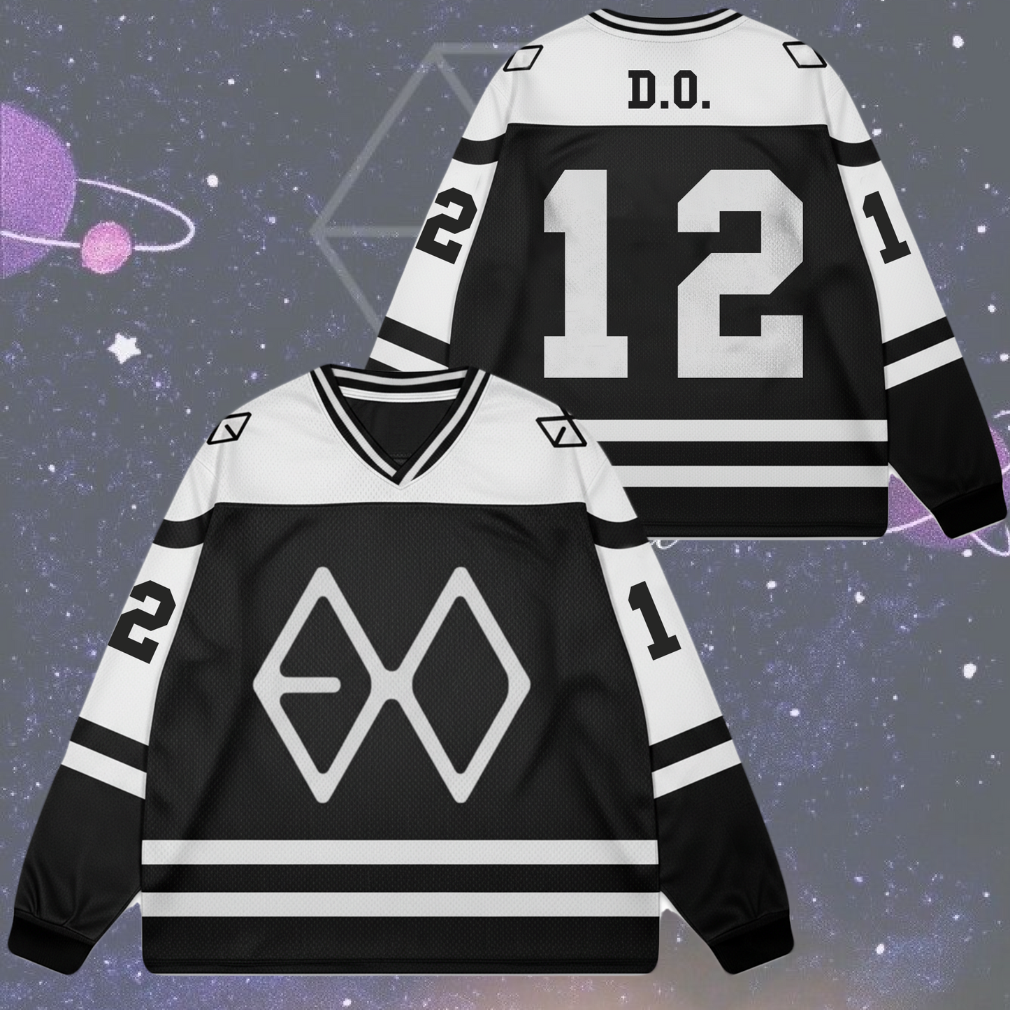 Massive EXO Come Back World Tour Splicing Long Sleeved Gifts