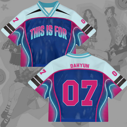 WAVESTEEᵀᴹ The Future Softline Twice This is For Tour Mixed Mesh Jersey
