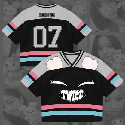 Kawai Lovely Twice This Is For Tour Cosplay Mix Mesh Jersey Gift For Fans