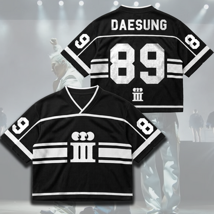 Trendy BIGBANG BiiiG Cosmos Tour Mixed Mesh Jersey Cool Fan Gift