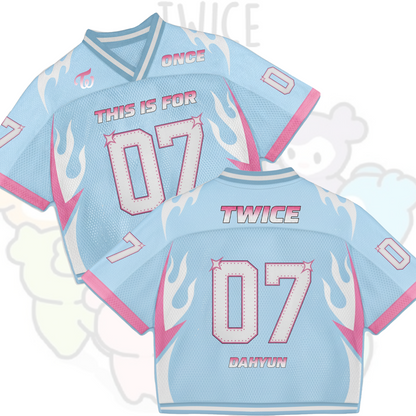 WAVESTEEᵀᴹ Twice Uniform This Is For Tour 2 Mixed Mesh Jersey