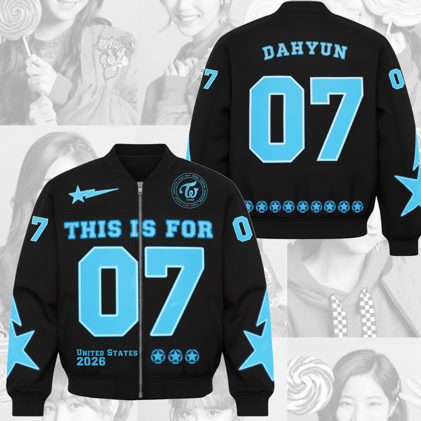 WAVESTEEᵀᴹ This Is For Tour United State 2026 Bomber Jacket