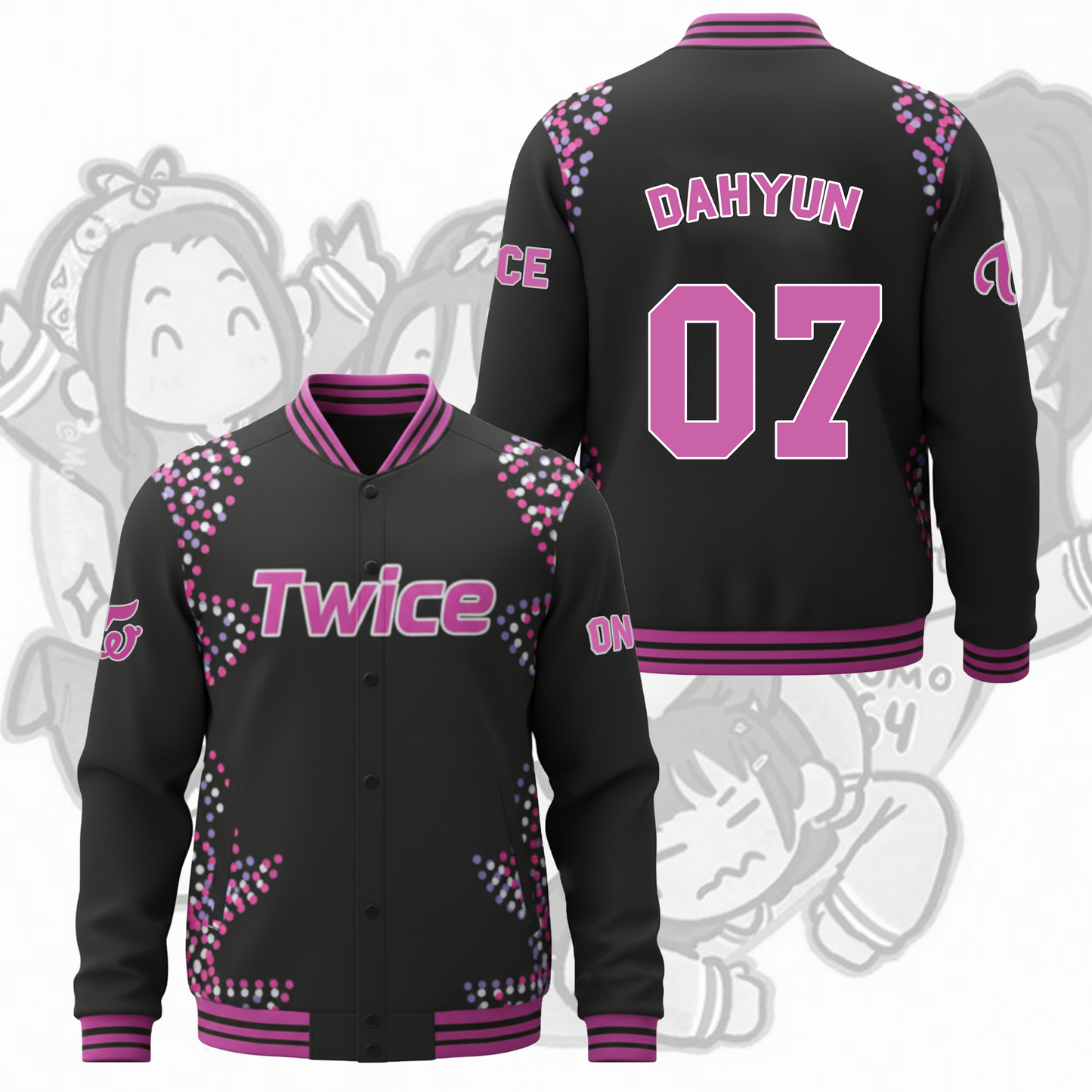 WAVESTEEᵀᴹ Twice The Flow 10 Years Anniversary Baseball Jacket