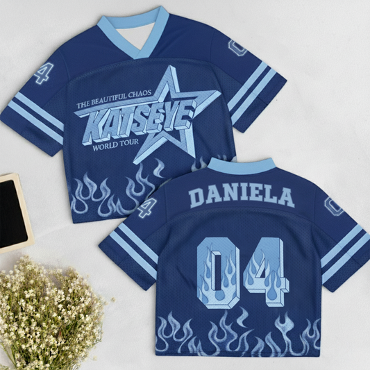 WAVESTEEᵀᴹ Katseye Uniform Mixed Mesh Jersey
