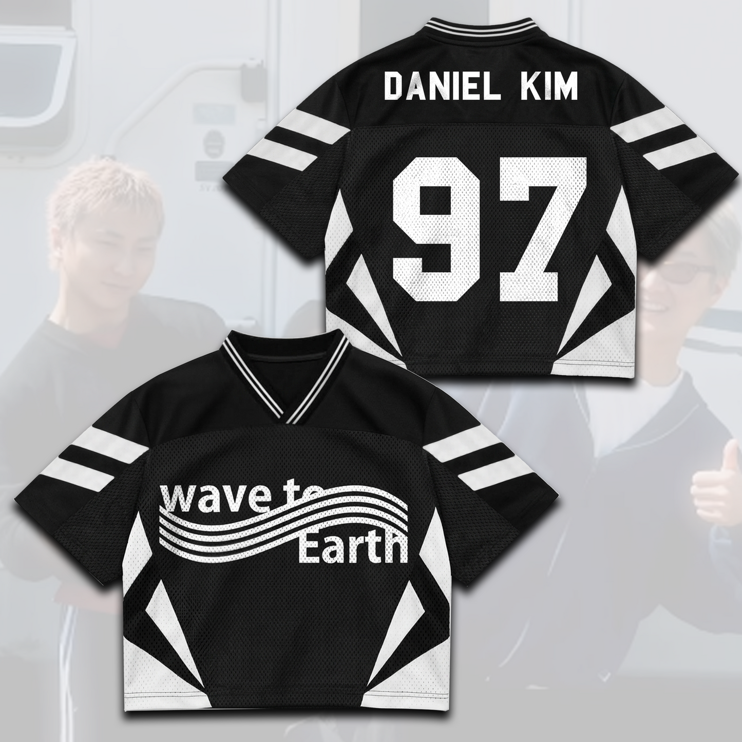 Iconic Wave To Earth The Piece Tour Mixed Mesh Jersey Fan Edition