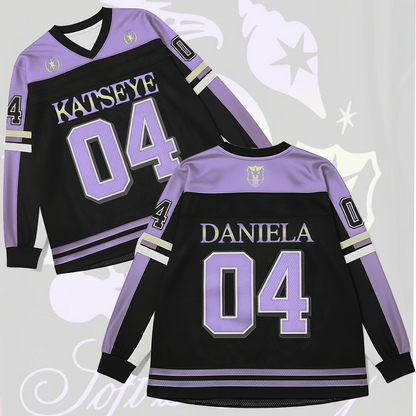 WAVESTEEᵀᴹ Katseye Mesh Splicing Long Sleeved Soft is Strong