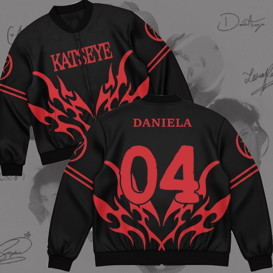 WAVESTEEᵀᴹ Katseye World Tour First Version Bomber Jacket